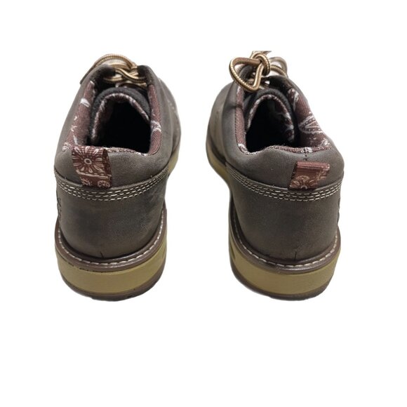 Timberland Pro Womens  A1VFU Brown Composite Toe Work Boot Size 7 - Picture 3 of 9